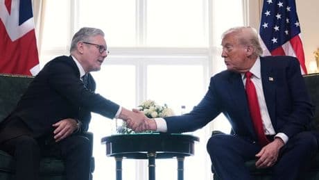Donald Trump 'agrees with Keir Starmer' on online safety - in blow to Nigel Farage