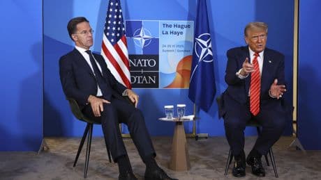 NATO leaders agree to hike military spending and restate 'ironclad commitment' to collective defense