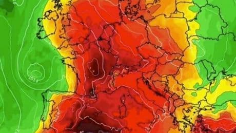 UK weather: New maps show exact date Brits to bask in 34C 'Spanish plume' heatwave