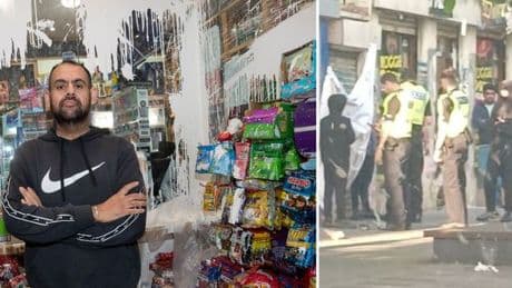 Gang of young yobs terrorise Scots off-license with campaign of vandalism