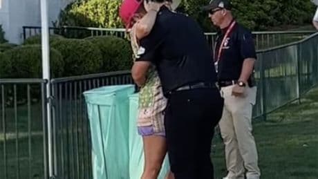 Jon Rahm has emotional moment with wife after $1.5 million PGA Championship meltdown