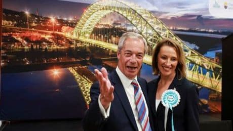 Großbritannien: Labour verliert Wahlkreis an Nigel Farages Reform UK