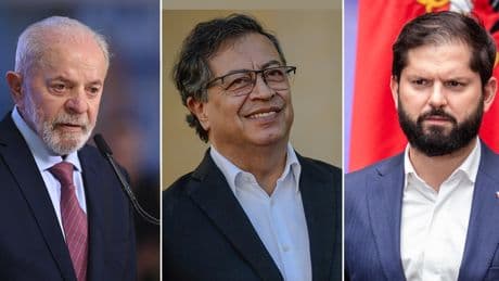 Lula, Petro y Boric viajan a China para estrechar lazos comerciales en plena guerra arancelaria