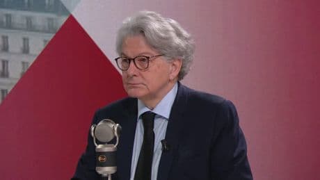 "On ne met pas 100 jours pour faire un tel investissement": pour Thierry Breton, les milliards annoncés par Trump sont "l'héritage" de Biden