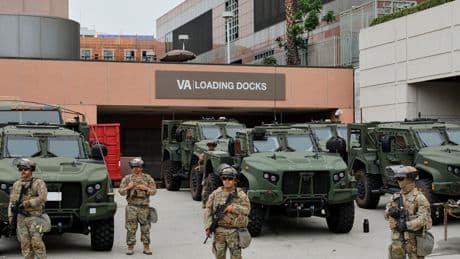 California Lawsuit Challenges Trump’s Order Sending National Guard to L.A.