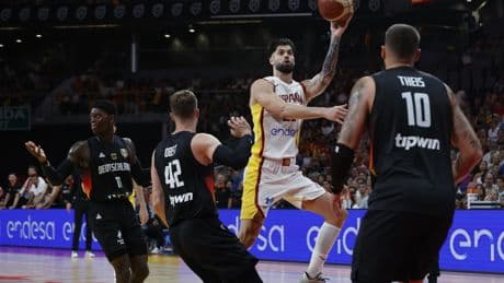 Testspielsieg: Deutsche Basketballer schlagen Europameister Spanien