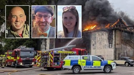 Cause of death for RAF Bicester fire victims revealed