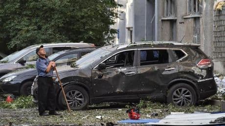 Russischer Angriffskrieg gegen die Ukraine: Russische Armee greift Ukraine erneut aus der Luft an