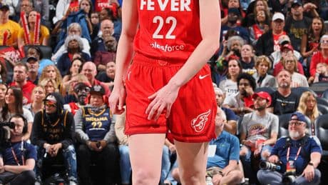 Caitlin Clark hypes up Pacers for furious Game 1 comeback