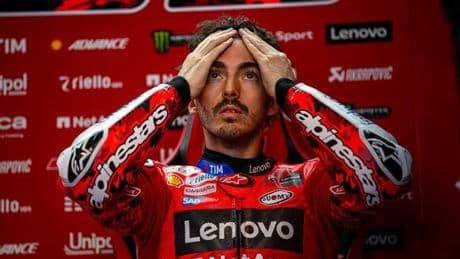 Bagnaia: "¿Mi problema? Que Marc va rápido hasta con un tractor y yo no"