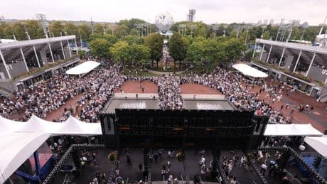 Start of US Open final delayed as Trump arrival impacts Alcaraz and Sinner clash