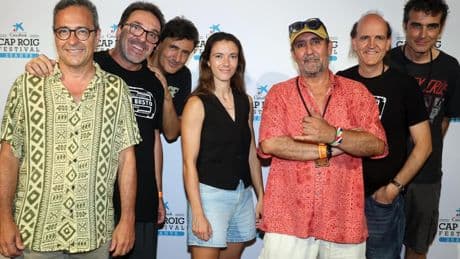 Aitana disfruta en el concierto de Lax'n'Busto en Cap Roig