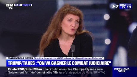 Droits de Douane: pour Marie-Cécile Naves, la bataille judiciaire va être "le grand test de la fragilité ou de la solidité de la démocratie américaine"