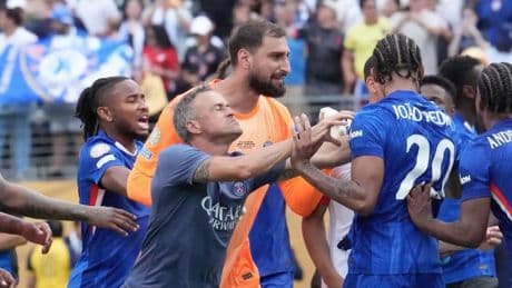 Tumulte nach Chelsea-Sieg: PSG-Coach Enrique rechtfertigt Ausraster nach Klub-WM-Finale
