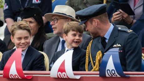 Here’s what cheeky Prince Louis, 7, asked dad Prince William during VE Day parade