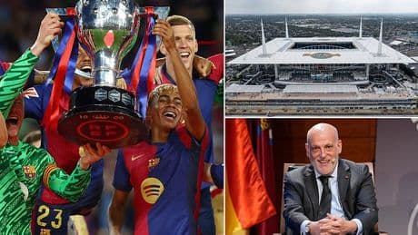 Spanish FA approve request to stage LaLiga clash in Miami - with Barcelona and Villarreal set to become the first European teams EVER to play a top-flight league fixture abroad