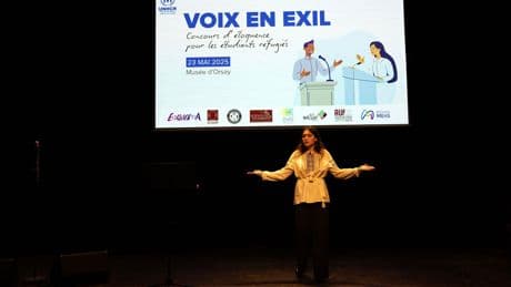 Au musée d’Orsay, un concours d’éloquence d’étudiants réfugiés pour « choisir l’humanité contre l’indifférence »
