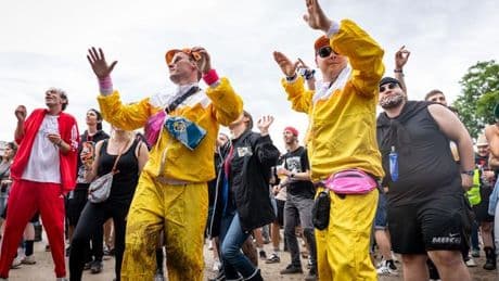 Festival-Jubiläum: Rock im Park geht mit Regen weiter