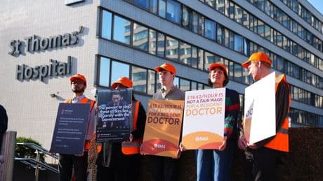 Hospitals make record number of requests for doctors to work during strikes