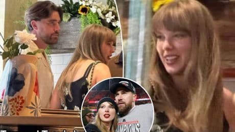 Travis Kelce, Taylor Swift spotted in rare public sighting for Mother’s Day outing in Philadelphia