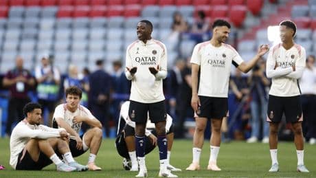 PSG-Inter Milan : sourires puis sérieux, NAK aux premières loges… Le Figaro a suivi le dernier entraînement parisien avant la finale