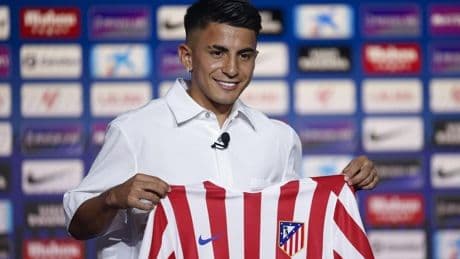 Almada: «Quiero pasar a formar parte de la historia del Atlético»