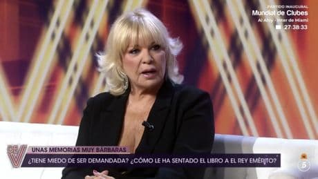 Bárbara Rey, tras la presentación de sus memorias: &quot;Hay líneas que no cruzaría nunca&quot;