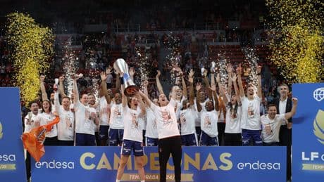 El Valencia Basket se proclama campeón de Liga por tercera vez consecutiva y avanza en su 'dinastía'