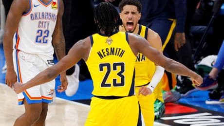 NBA : Haliburton «clutchissime», Caruso et «SGA» en funambules… En vidéo, le Top 10 du Match 1 des Finales