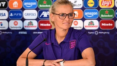 ‘We don’t want a fighting game’: Sarina Wiegman wants England to stay calm against Wales passion