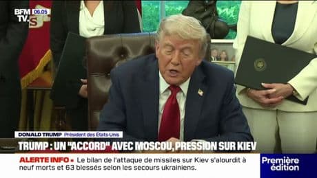 Ukraine: plusieurs "frappes massives" russes sur Kiev et Kharkiv alors que Donald Trump évoque un "accord" avec la Russie pour mettre fin à la guerre