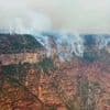 KIJK. Zo zag je de Grand Canyon nog nooit: al 500 vierkante kilometer door vuur verteerd nadat het maand lang brandt