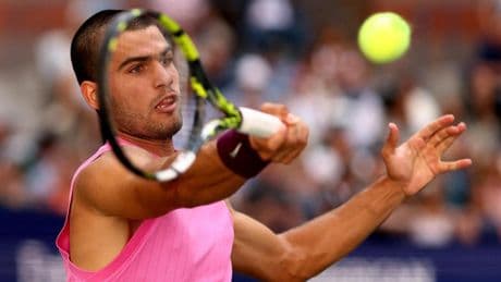 Alcaraz vs Rinderknech, US Open: marcador, estadísticas y narración con el español ya en los cuartos de final