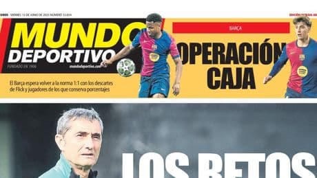 Portada de hoy de la Edición Bizkaia-Araba de Mundo Deportivo