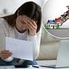 Financial meltdown looms for one in ten as soaring cost of living continues to bite into household finances