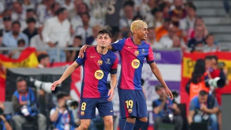 Pedri: derbi y título en su partido 200 con el Barça
