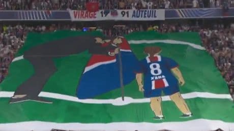 Ligue des champions : en vidéo, le tifo des supporters du PSG en hommage à Xana, la fille décédée de Luis Enrique