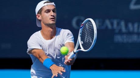 Tennis : fin de la belle aventure pour Térence Atmane, dominé par Jannik Sinner à Cincinnati