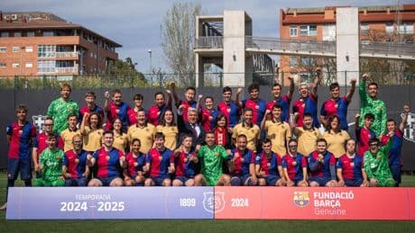 El Fundació Barça busca el doblete para finalizar LaLiga Genuine