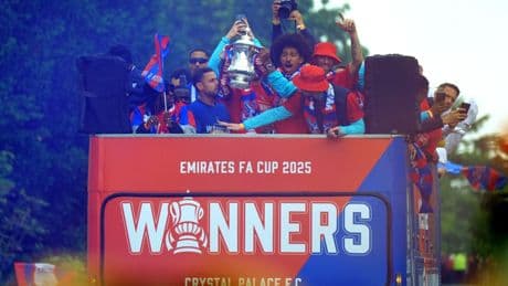 FA Cup winners Crystal Palace face anxious wait to discover Europa League fate