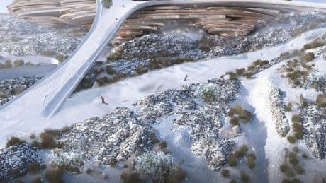 Saudi Arabia ‘struggles to build ski resort’ in middle of desert for winter games