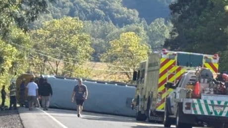Students injured in bus rollover crash carrying more than 30 on board