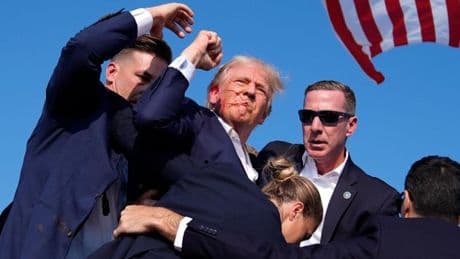 Trump lässt Obama-Porträt durch ikonisches Gemälde von sich selbst ersetzen