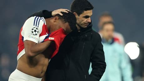 Mikel Arteta reveals Arsenal players 'in tears' after Champions League heartbreak