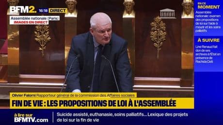 Proposition de loi sur l'aide à mourir: Olivier Falorni défend un texte "solide et équilibré"