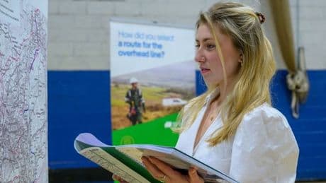 Public consultation begins on windfarm's overhead line connection