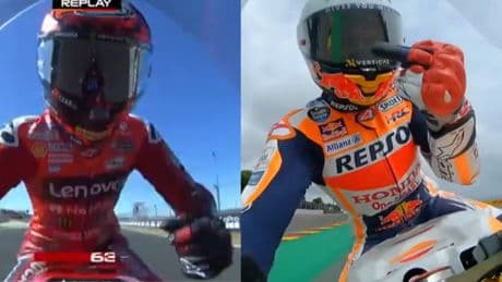 Bagnaia se viste de Marc Márquez en Hungría