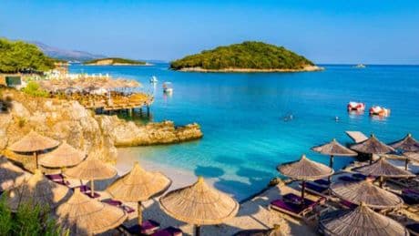 The beautiful seaside village that's 'Caribbean of Europe' with golden sand and 30C heat