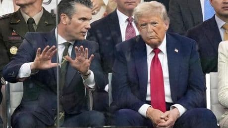 Warum Trumps Militär-Parade ein „epischer Reinfall” war