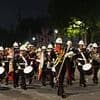 VE-ry prepared! Military units parade through central London in dead of night to make sure they are ready for next week's VE Day 80th anniversary celebrations
